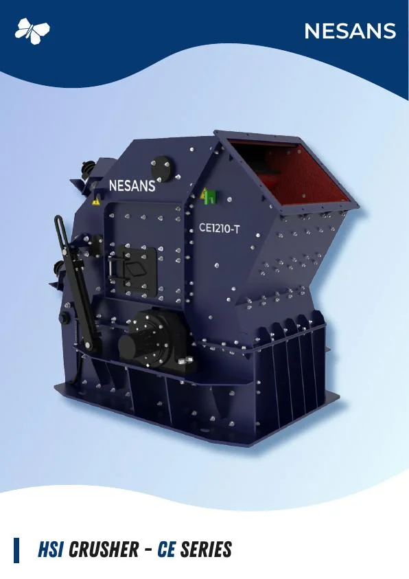 CE Series Horizontal Shaft Impact Crusher