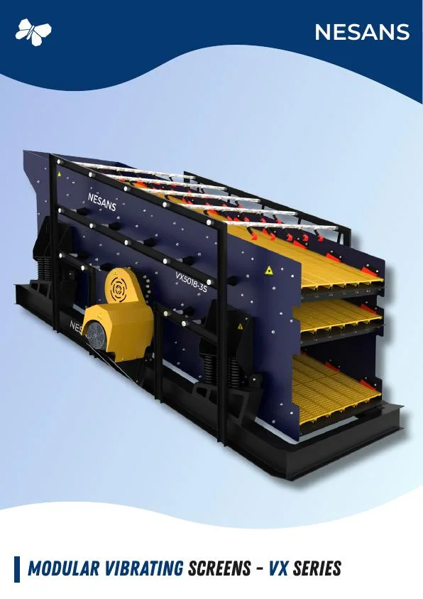 VX Series Modular Vibrating Screens